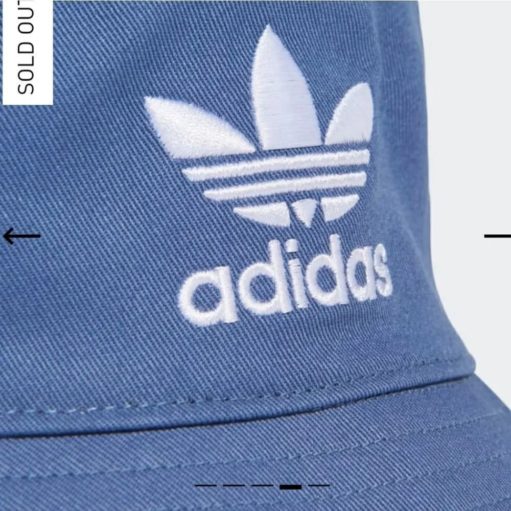 ADICOLOR TREFOIL BUCKET HAT CREW BLUE & WHITE